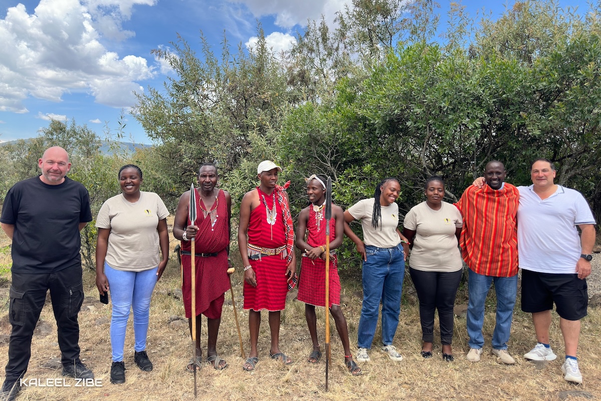 photo safari team in Maasai Mara