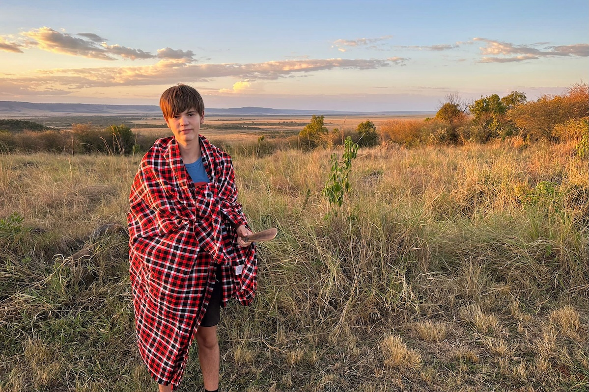 Teenager in Maasai Mara
