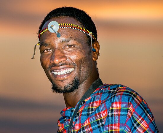 Moses Titimet Nampos, Gold Standard safari guide in Kenya, and owner of Mattikoko Safari Camp in Lemek Conservancy