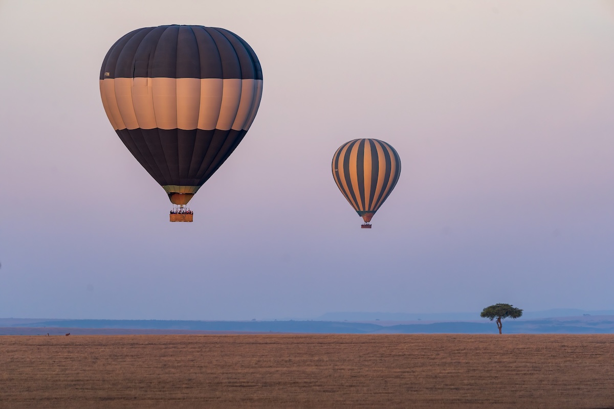 balloon safari Maasai Mara