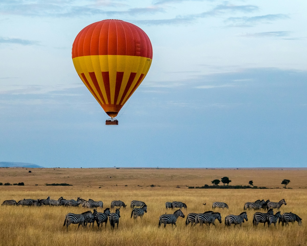 balloon safari Maasai Mara